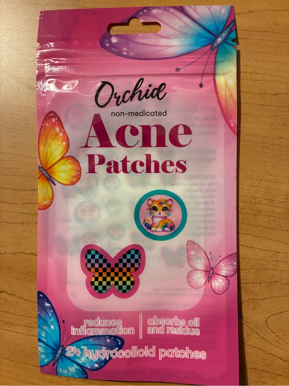 Pink Acne Patches for Kids - Gentle Hydrocolloid Spot Treatment